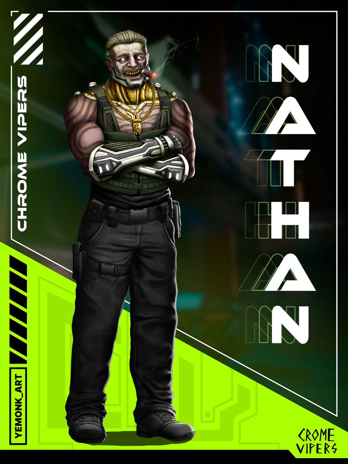 Nathan – Chrome Viper