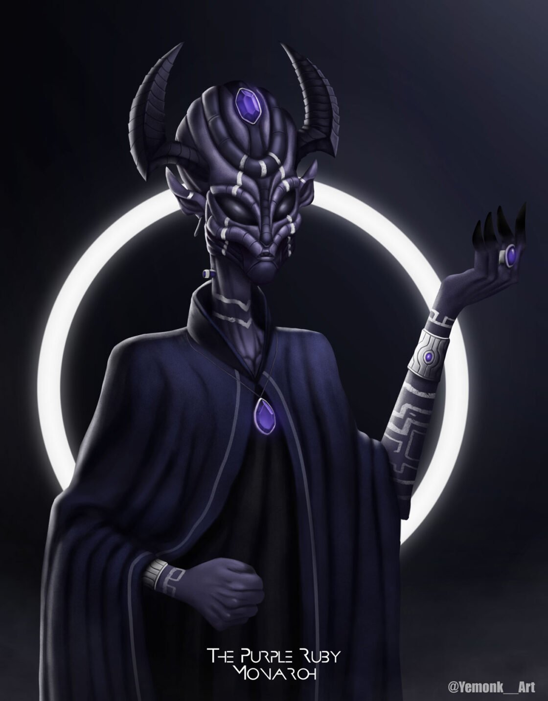 The Purple Ruby Monarch