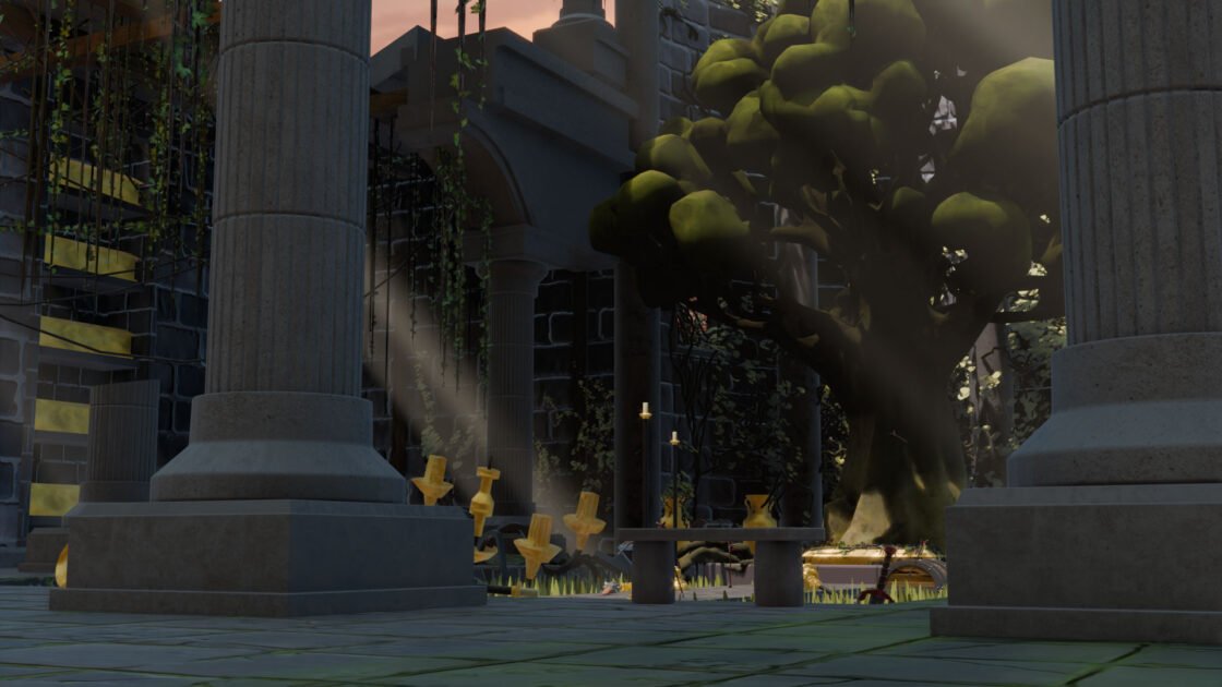 Blooming Stone 3D Environment Project