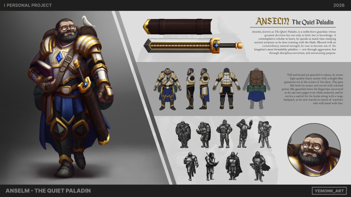 Anselm – The Quiet Paladin